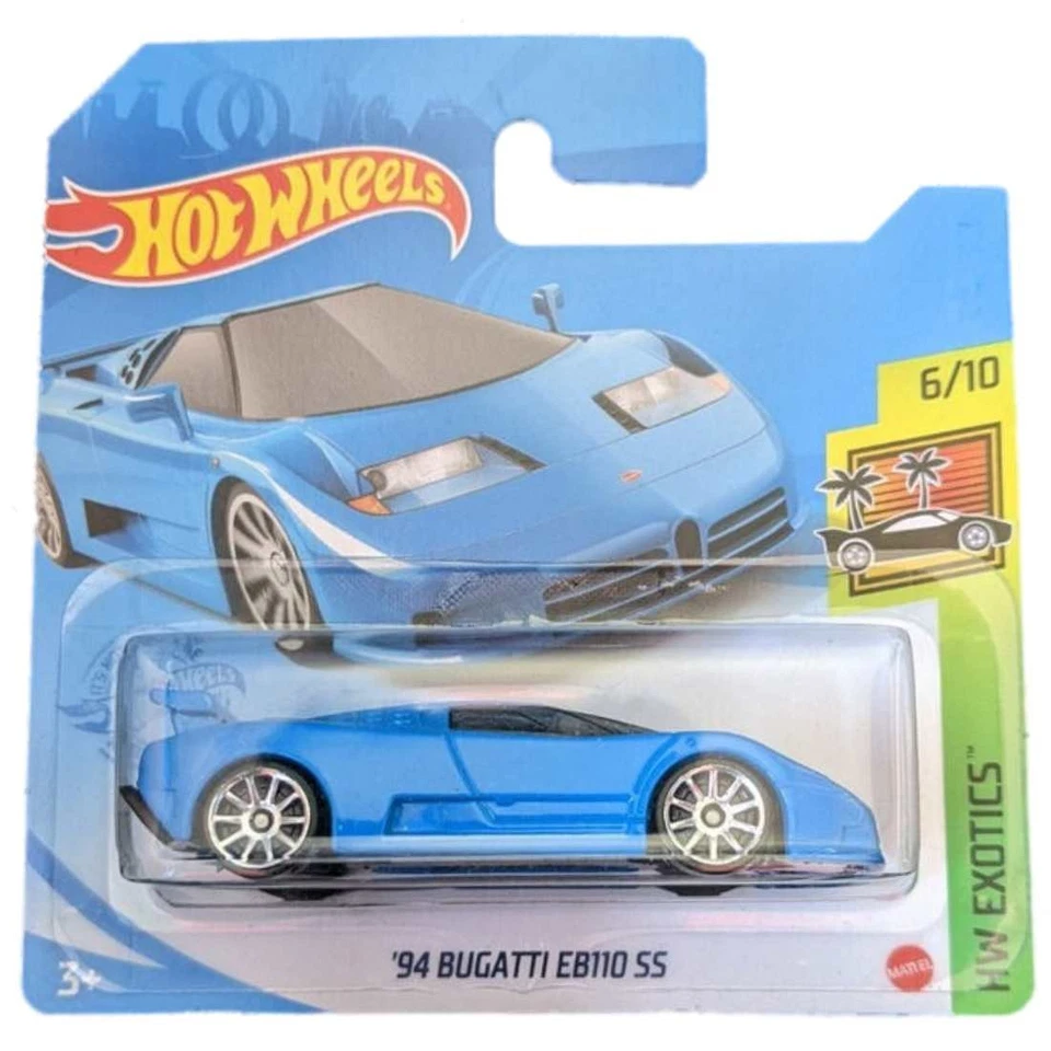 Hot Wheels 2021 Exotics Complete Set of 10 1/10 Thru 10/10 Short Card Version - Image 3 of 4