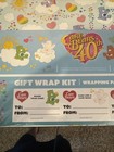 (2) CARE BEARS Gift Wrap Kit Birthday Wrapping Paper Scrapbook 40th Anniversary — photo 5