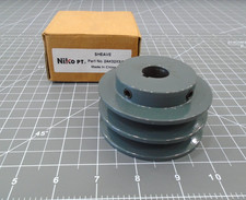 NEW Niko 2AK32X3/4 2 Groove V Belt Pulley 3.25" OD 3/4 Inch Shaft Bore Cast Iron