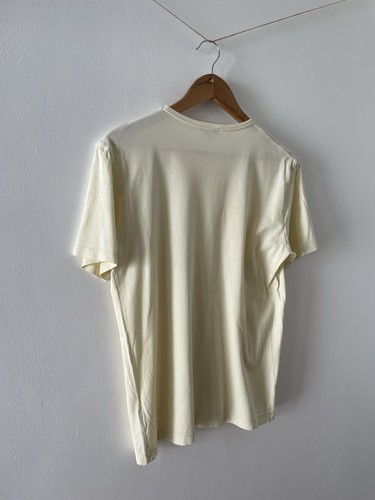 Sunspel Plain Yellow T-Shirt Size M Medium Made in England Cotton (45) - Picture 10 of 11