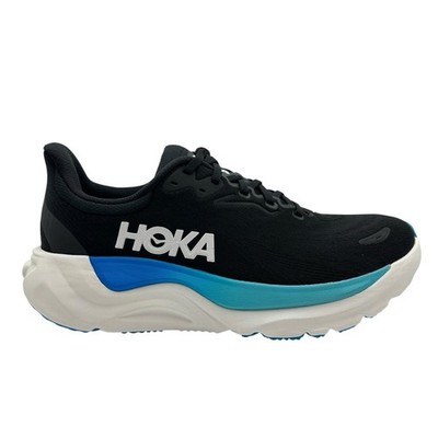 Mens 8.5 D - Hoka One One Arahi 8 1168690 BKSK Black Running Shoes Sneakers