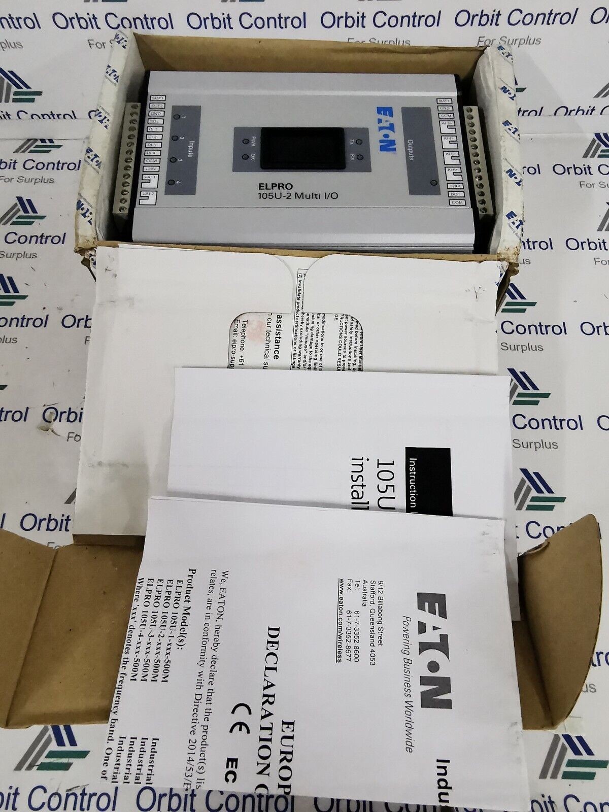 Eaton EL-105U-2-460-500M Eaton Elpro 105U-2 Multi I/O - / EL-105U-2-460-500M 3