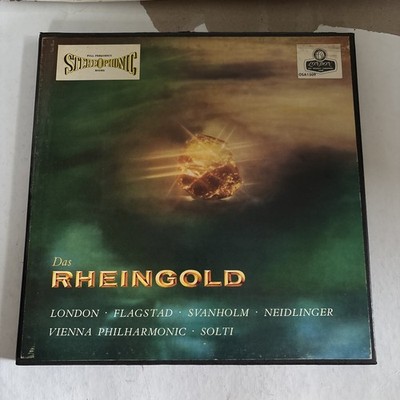 Wagner: Das Rheingold  Georg Solti, Vienna Phil. London OSA1309 3LP Box Set 1959