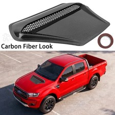 Glossy Air Flow Intake Hood Scoop Bonnet Vent Cover Decor Trim For Ford Ranger