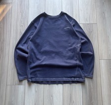 Columbia Men's Hal MountainFleece Crewneck Sweatshirt Size XL Navy Blue