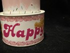 Vintage Birthday Cake Tin Container By Russ — photo 3