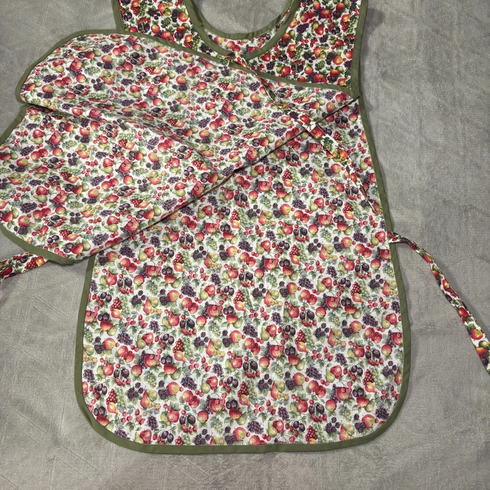 Delantal Mujer con Bolsillos, Diseño Frutal - Muy Ligero Foto 4 de 4