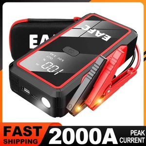 Car Jump Starter 2000A/1200A/600A Car Battery Starter Portable Power Bank Charge