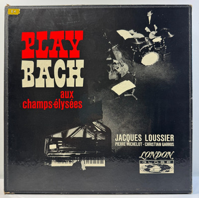 Jazz 2LP Box Set JACQUES LOUSSIER Play Bach London Globe 1965 VG++ insert