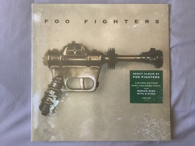 Foo Fighters debut album MINT GREEN VINYL 2 × LP National Album Day  1995 copies