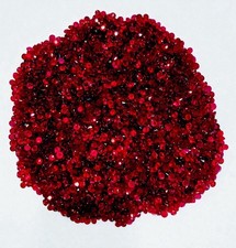 5.01ct Gorgeous 2mm Round 100 Natural Hot Red Ruby Loose Gemstone