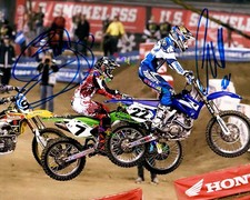 CHAD REED & JAMES BUBBA STEWART Motocross Autographed Signed 8x10 Photo Reprint