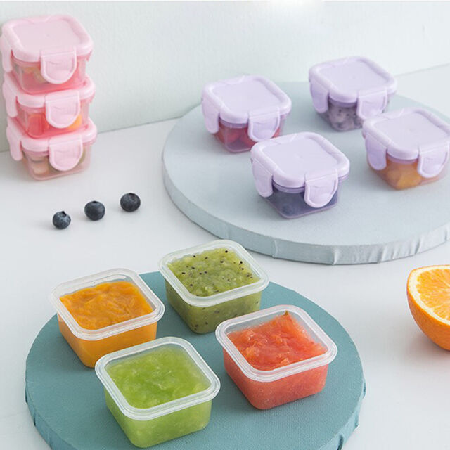 BPA Free Baby Food Storage Containers Baby Milk Container K^MN