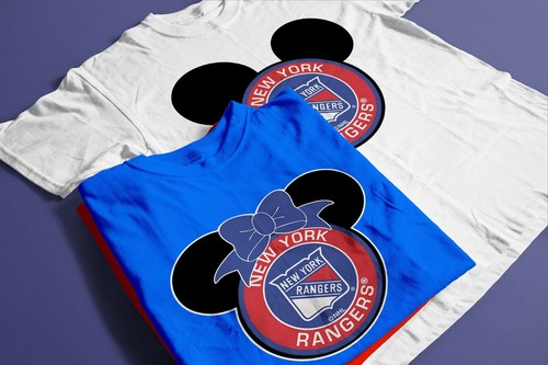 2020 NEU DISNEY New York Rangers FAMILIENURLAUB T-SHIRTS - Bild 1 von 5