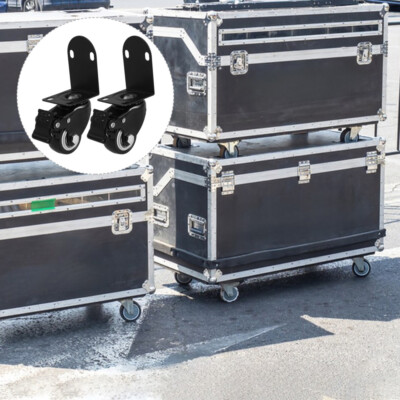2 Pcs Étui ventes exceptionnelles Chariot Accessoires Roue Petite Roulette Roues Chariots avec