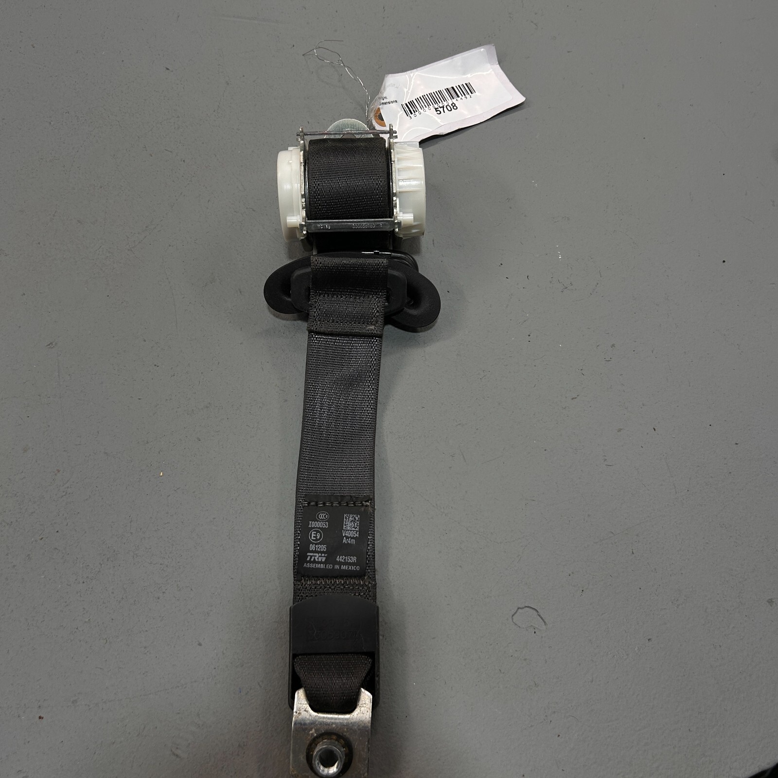 Jeep Cherokee 2014 2018 Rear Right Side Seat Belt Seatbelt Retractor