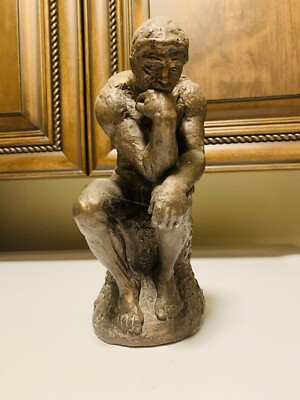 Vintage 1963 Austin Production Statue - The Thinker | eBay