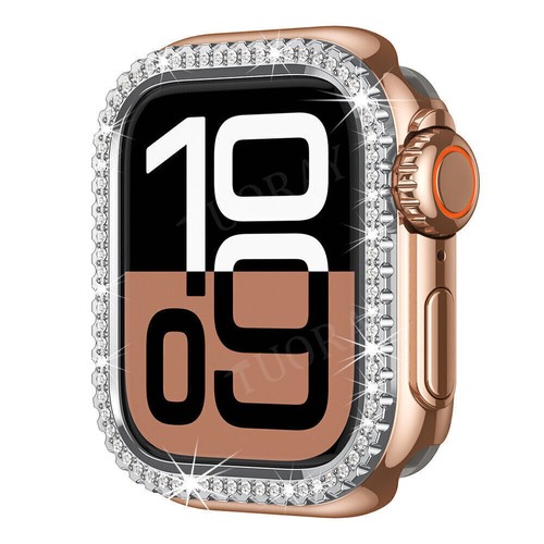 Für Apple Watch Series 9 8 7 6 5 4 Bling Schutzhülle Display Case Cover 44 45mm - Picture 12 of 42