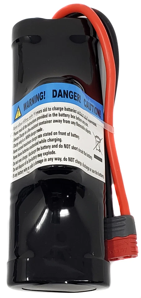 Batería NHX Muscle Pack 8.4V 5000mAh 7 Celdas Nimh Hump con Conector DEANS Foto 4 de 4