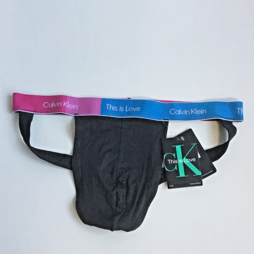 Calvin Klein CK men black Pride This is Love jock jockstraps Underwear ...