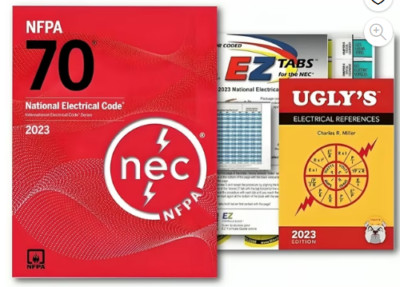 NFPA 70 National Electrical Code 2023 NEC Paperback w/ EZ Tabs 9781455929368