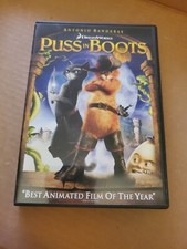 PUSS IN BOOTS DVD 2012 ANTONIO BANDERAS -