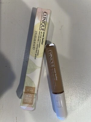 Clinique Even Better All Over Concealer + Eraser New In Box Shade Cn 28 Ivory