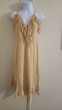 Vestido Avon 70’s Mujer Vintage Boho Pocahontas S/M Mujer’s Talla Pequeña/Mediana