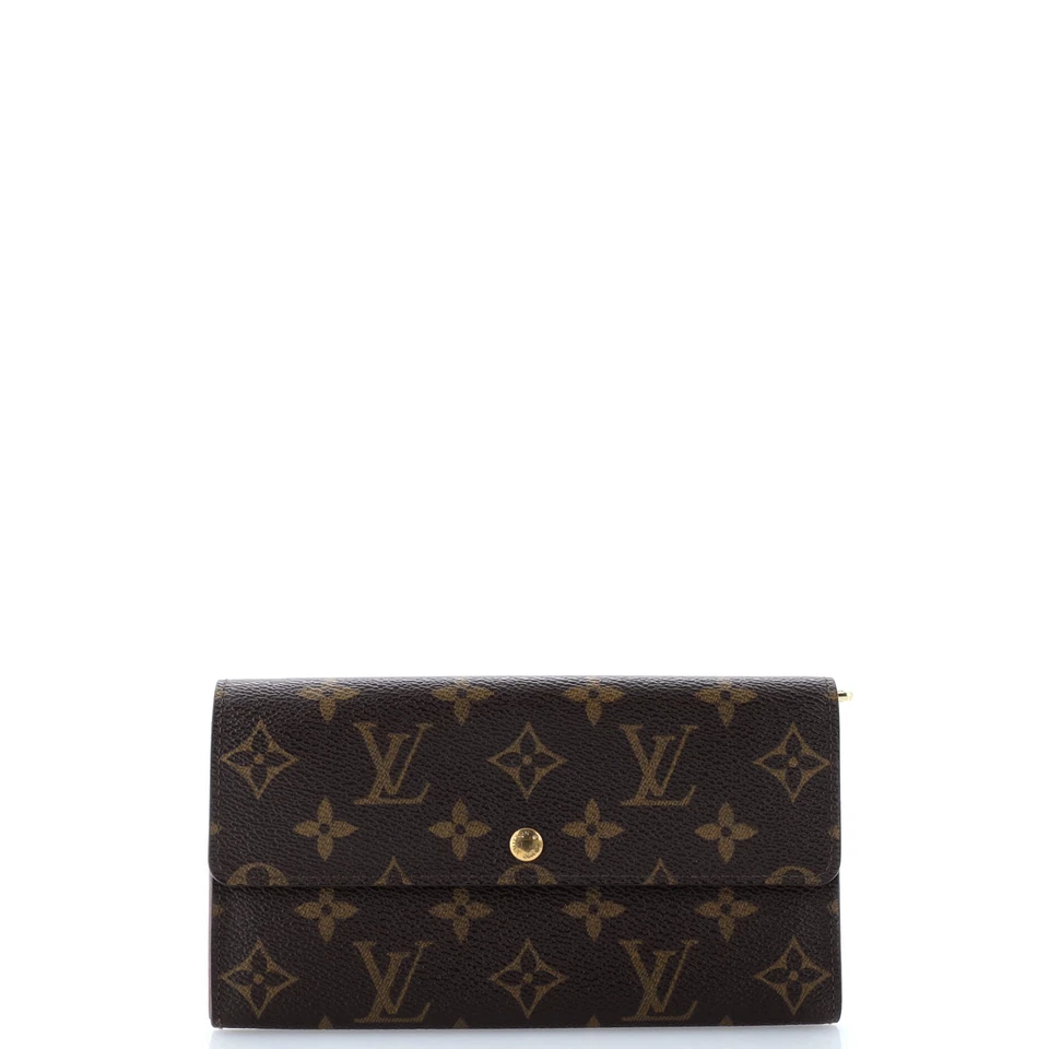 Carteira Louis Vuitton Vintage Sarah Monograma Lona