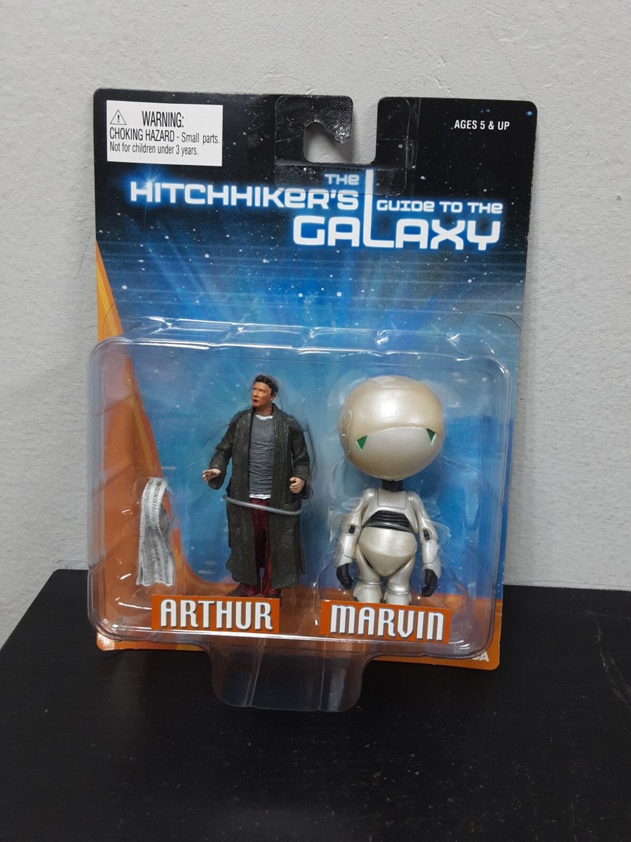 NECA Hitchhikers Guide to the Galaxy Arthur & Marvin 3