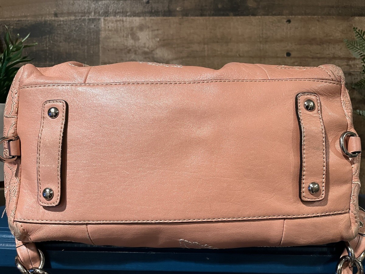 バッグ Coach Madison Signature Satchel Bag Pink Coach Madison Pink Floral Satchel Bag Blush | eBay