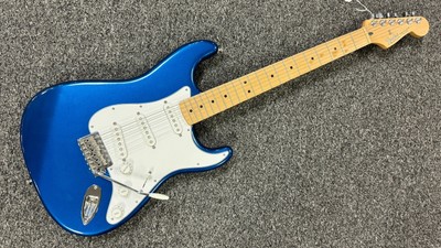 Fender Mim Standard Stratocaster Electric Guitar - Electron Blue