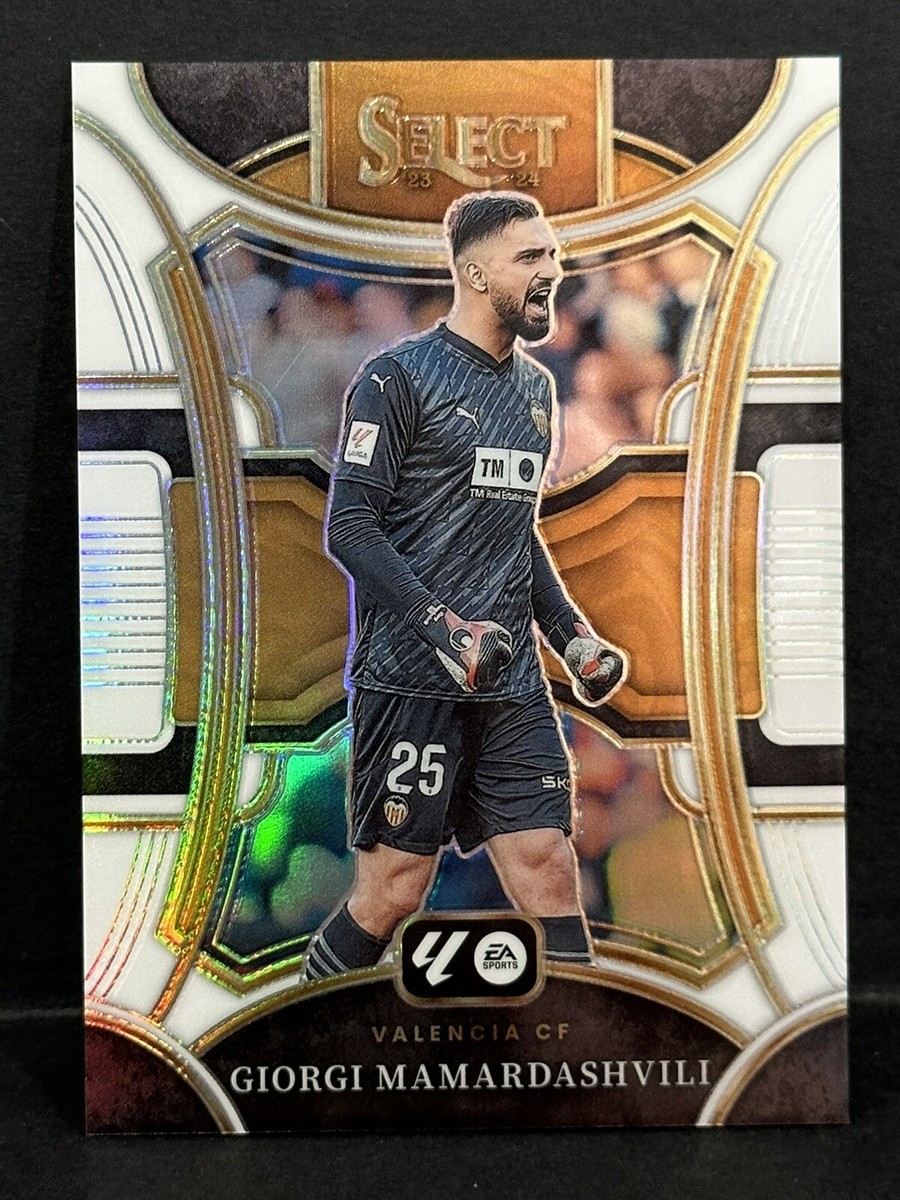 2023-24 Panini Select La Liga Valencia Giorgi Mamardashvili White