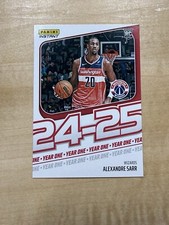 2024/25 NBA PANINI INSTANT YEAR ONE YO-2 ALEXANDRE SARR WIZARDS ROOKIE PR 613