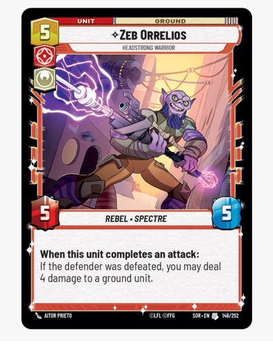Star Wars Unlimited Spark of the Rebellion Commons and Uncommons Singles - Picture 93 of 167
