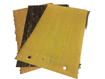 1960s Vintage Wallpaper Sample Deco-Fabs Jaspe 3 Unique Crafting Colors