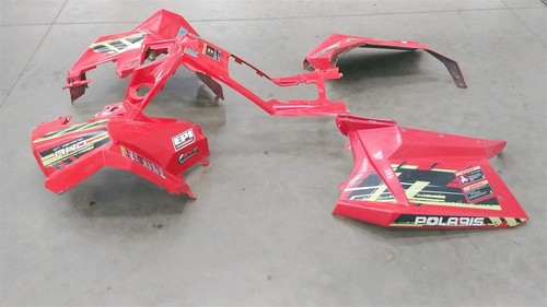 2014 Polaris Scrambler XP 1000 Front & Rear Fenders Cab Body Panels Red - Picture 3 of 12