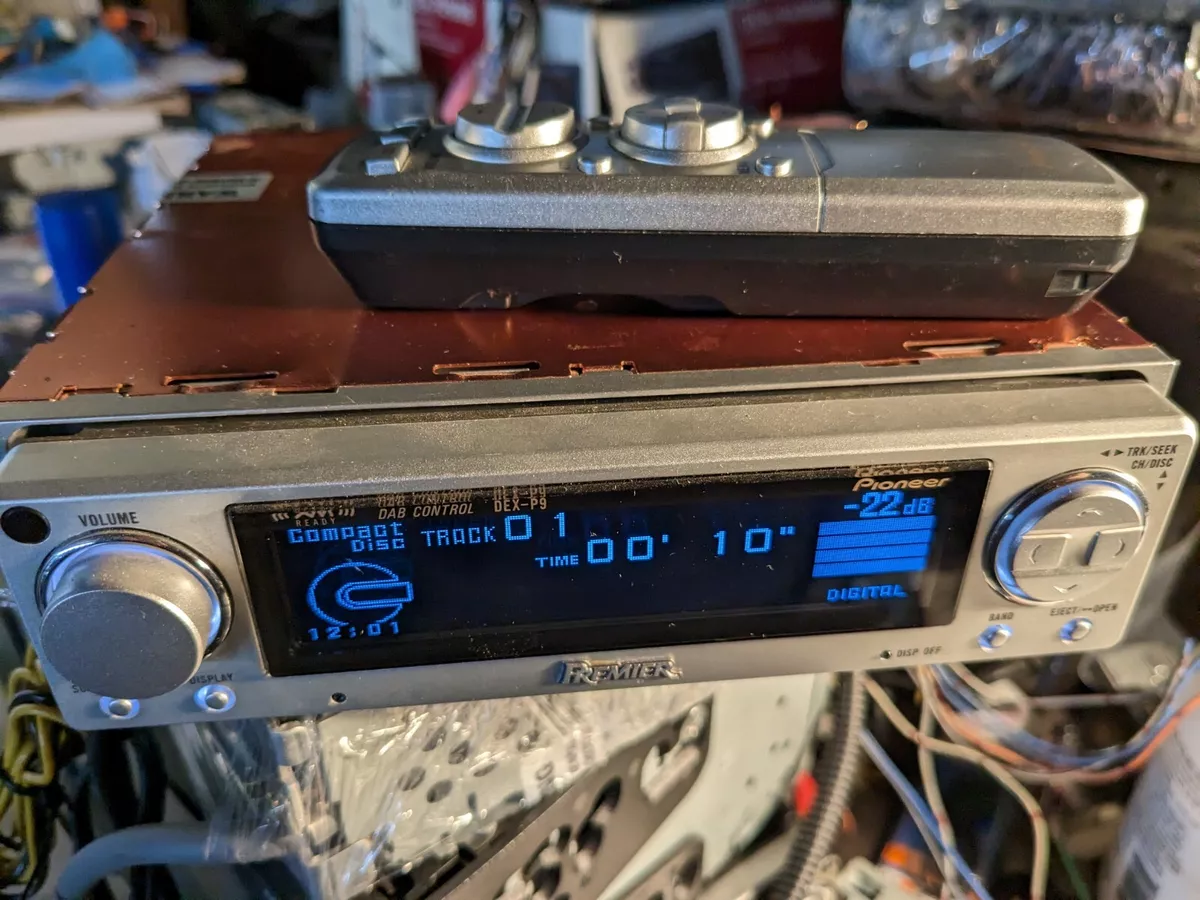 Pioneer Dex-p9 Deq-p9 DSP echo hall Dome Bluetooth