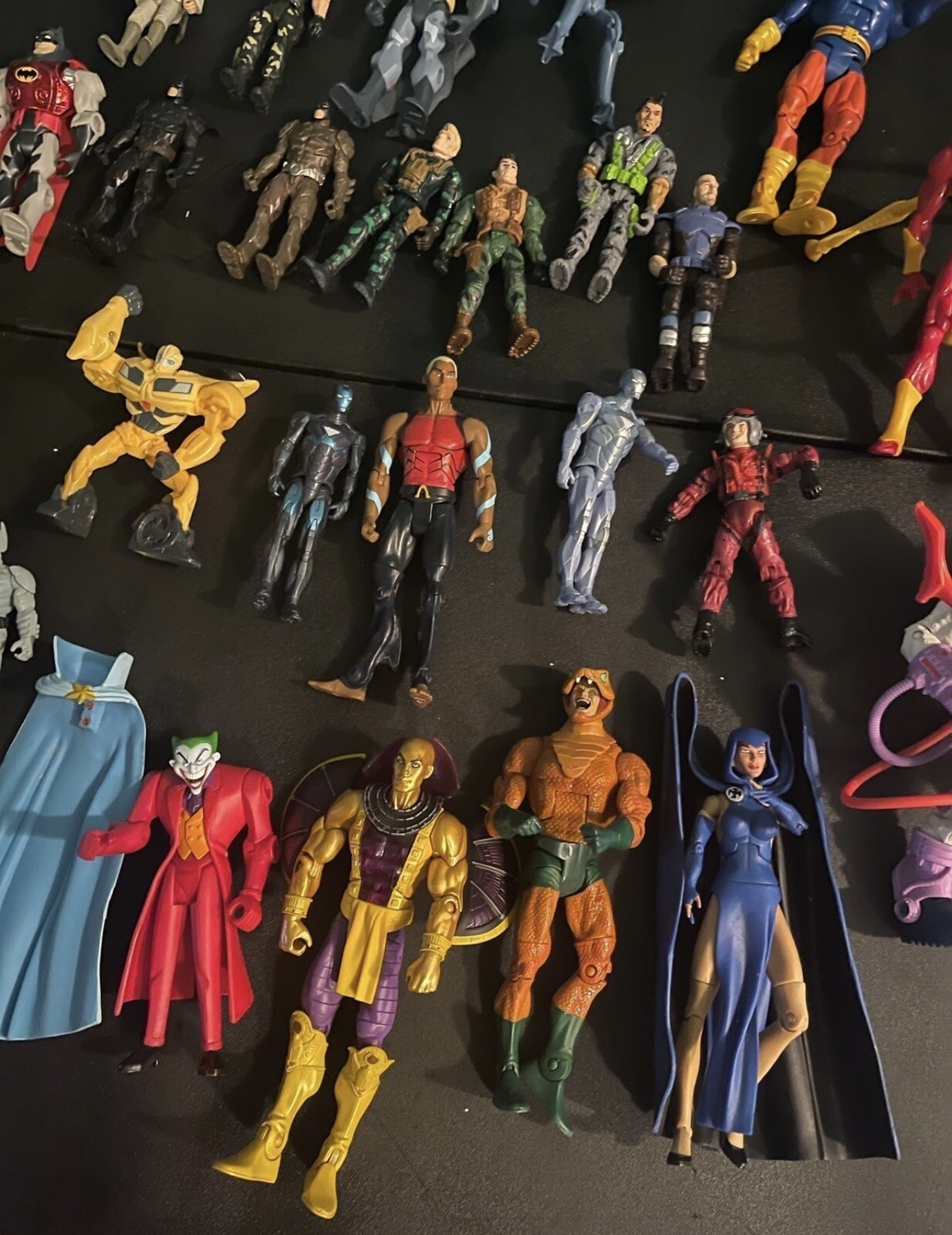 HUGE MIXED ACTION FIGURES LOT  DC Comics And Others