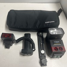 Achiever 600AF H HANDLE GRIP + 630AF Minolta W/ Slide Mount Flash VGUC