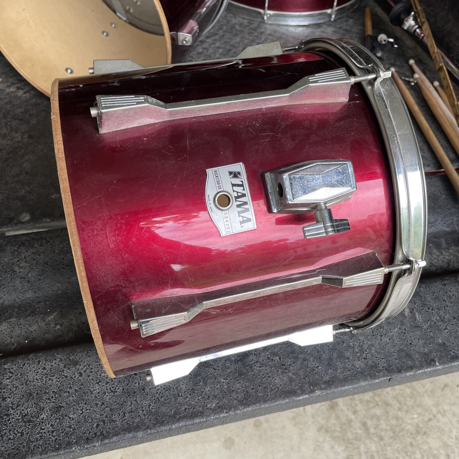 Tama Rockstar DX 12 dia x11” Drum Japan Vintage