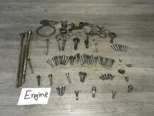 1984 84 Kawasaki KLT 200  3 Three Wheeler Engine Bolts Hardware Screen Washers