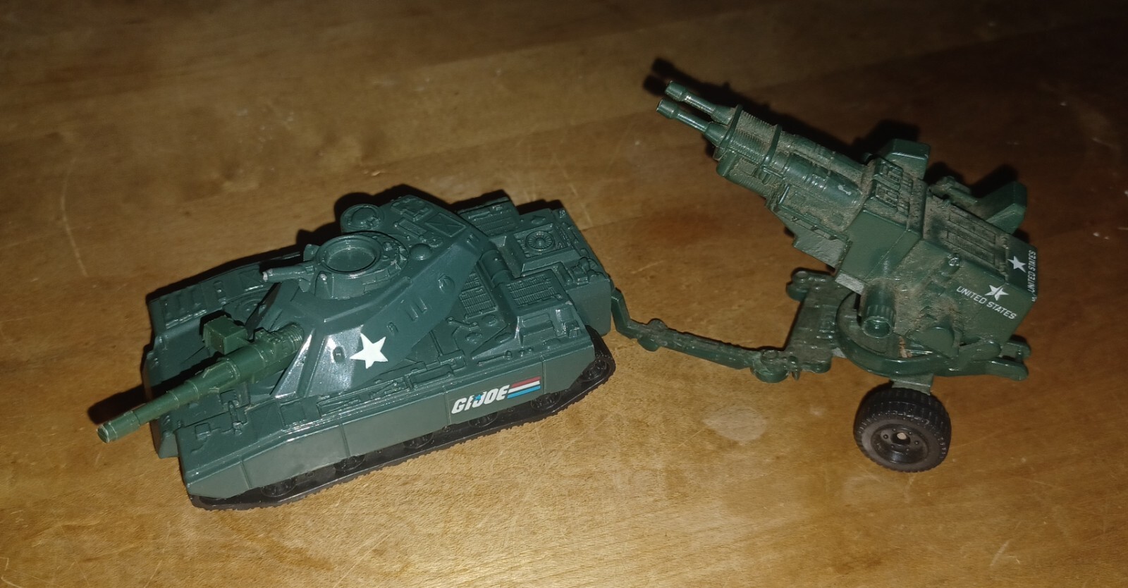 1983 GI JOE ARAH VTG DIE-CAST VEHICLE LOT MOBAT TANK HAL LASER *SOME DAMAGE* 🔥