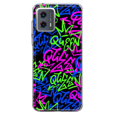 Mundaze Case for Motorola Moto G 5G 2024 Graffiti Queen