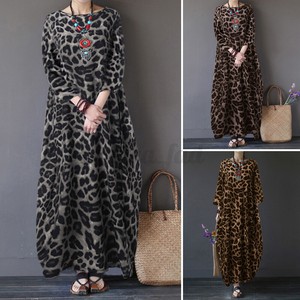 leopard caftan