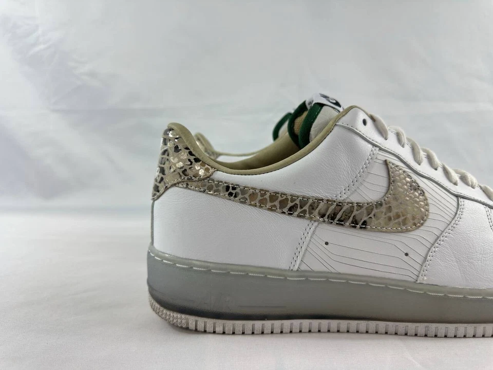 耐克 Air Force 1 低帮 PRM CMFT QS ‘Brazil’ 运动鞋 635272-100 男式 14 码 — 第 2/4 张图片