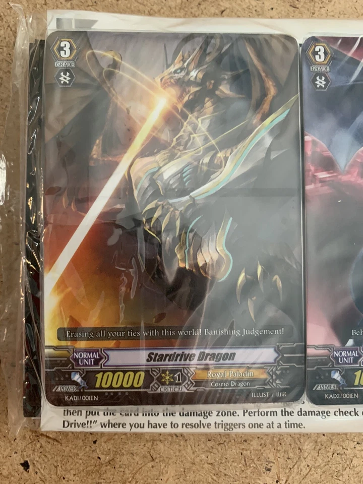 CardFight Vanguard Promo Demo Decks - Stardrive And Crested Dragons W/ Rules - Image 2 of 4