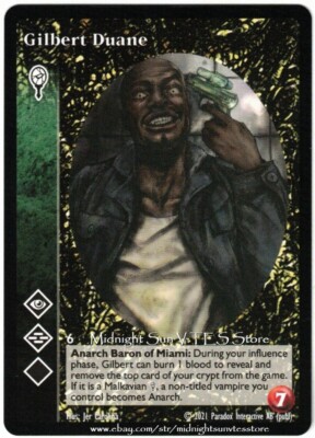 Gilbert Duane Malkavian Promo V:TES VTES Vampire CCG