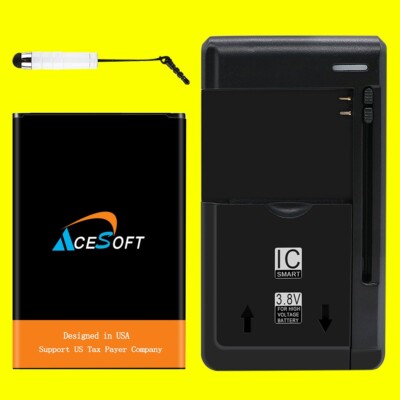 Standard 3920mAh Battery Universal Charger Cellphone stylus for LG Harmony M257