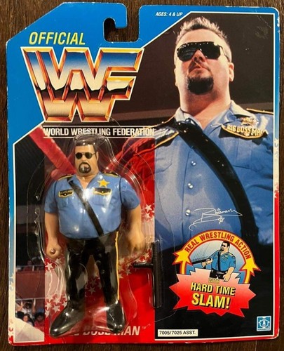1990 WWF WWE Hasbro Big Boss Man Figure ...